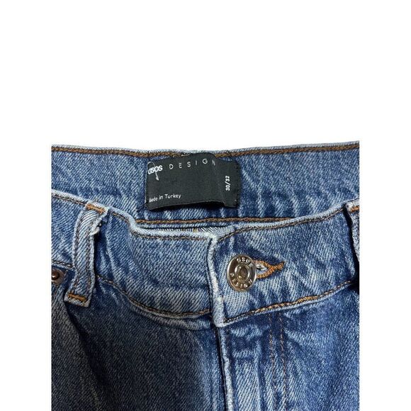 ASOS Design Raw Hem Mom Jean 30 - Picture 2 of 9